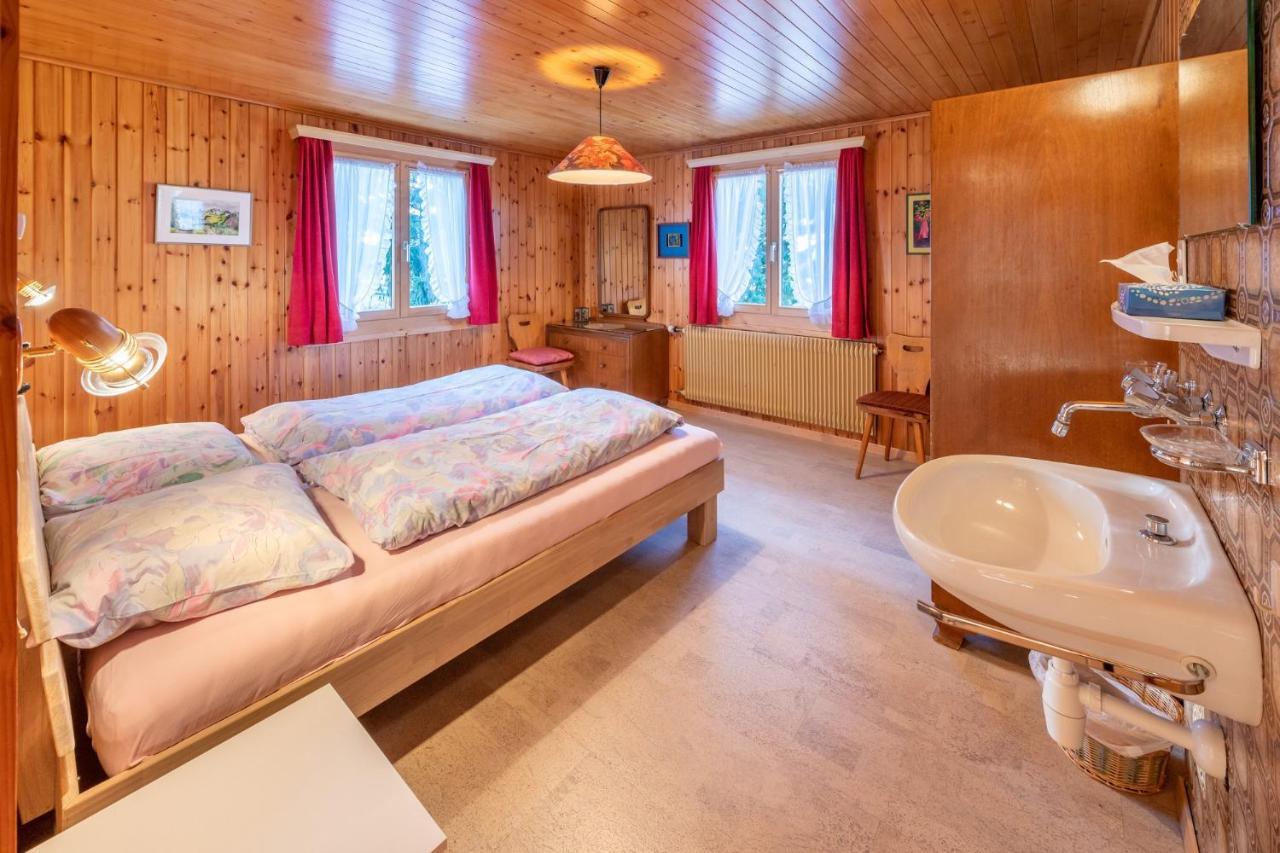 Chalet Bambi "Marchenhaft" Apartment Grachen Bagian luar foto